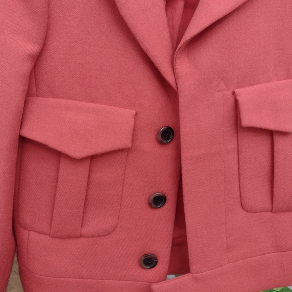 J Crew Collection coral blazer 0 - Picture 3 of 8